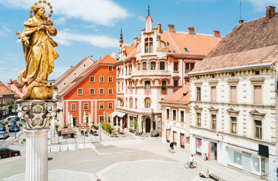 Maribor Old Town, Maribor, Styria, Slovenia